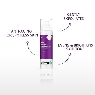 The Derma Co 0.3% Retinol Serum for Younger-Looking & Spotless Skin - Image 2