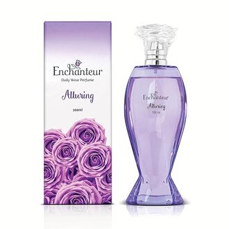 Enchanteur Alluring Rose Perfume Liquid For Women, 100Ml