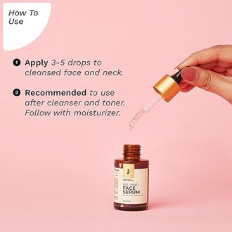 PILGRIM French Red Vine & Hyaluronic acid serum with peptides | Red vine serum for face | Hyaluronic acid serum for face | For women & men | All skin types | 30 ml - Image 2