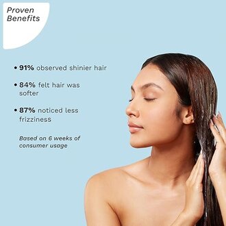 PILGRIM Korean Argan Oil Hair Mask for dry & frizzy hair with White Lotus and Camellia | Hair Mask for smoothening hair, deep conditioning and hair fall control | For Men & Women | 200ml - Image 6