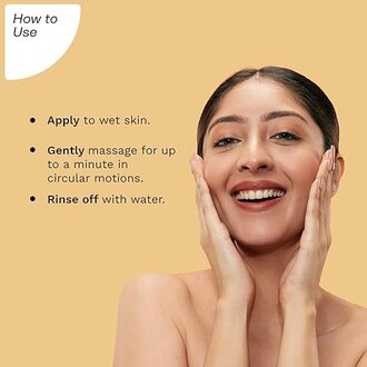 Pilgrim 24k Gold Gel Facewash with Korean White Lotus & Lactic Acid 80ml | Face wash for glowing skin | Reduce dark spot and improves skin texture | Removes dullness | For All Skin Types - Image 5