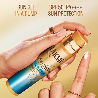 LAKMÉ Sun Expert 1% Nia C Gel Sunscreen Spf 50 Pa++++ For Uva/B, No White Cast, For Hydration 56G - All - Image 3