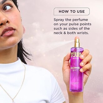 Bella Vita Luxury SWAG BOMB Eau De Parfum Perfume for Woman with Bergamot, Rose, Patchouli & Vanilla|Musky Premium Long Lasting Fragrance Scent 100 ML - Image 4