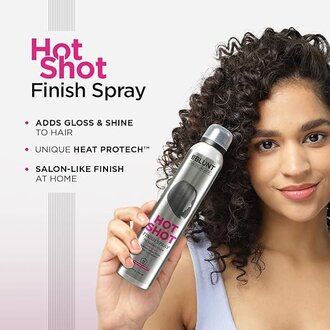 BBlunt Hot Shot Finish Spray For Radiant Shine - 200 ml | Designed for Indian Hair | For Men & Women - Image 3