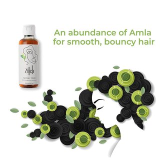 Zilch Freedom Tango Natural Vit C & Amla Hair Growth & Hairfall Control Shampoo, 200ml - Image 4