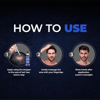 Beardo Hair Growth Serum, 60 ml | Biotin for Hair Growth | Redensyl for Stem Cell Activation | Caffeine product for DHT blocking | non-Sticky | non-oily | non-greasy | Advanced Hair Growth Vitalizer | Hair Growth Oil - Image 5