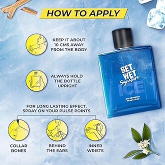 Set Wet Ice Perfume for Men, 100ml|Citrusy Long Lasting Perfume for Men|Gift for Men|Best Everyday Fragrance - Image 5