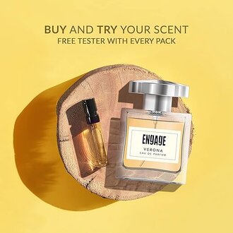 Engage Verona Perfume for Women, Long Lasting, Citrus and Fruity, for Everyday Use, Gift for Women, Free Tester with pack, 100ml - Image 6