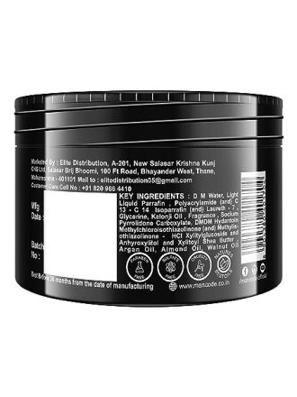 Man Code Hair Styling Cream Daily Hair Styling Cream for Men, Soft Smooth Glossy Hair Nourishes and Moisturizes Hairs Enriched with Vitamins Shea Walnut Argan, 100g (Pack of 1) - Image 6