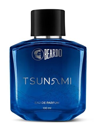 Beardo Perfume For Men - TSUNAMI, 100 ml | Intense Fresh - Marine Aromatic Notes | Strong Long Lasting Mens Perfume | EAU DE PARFUM Men|Ideal Gift For Men