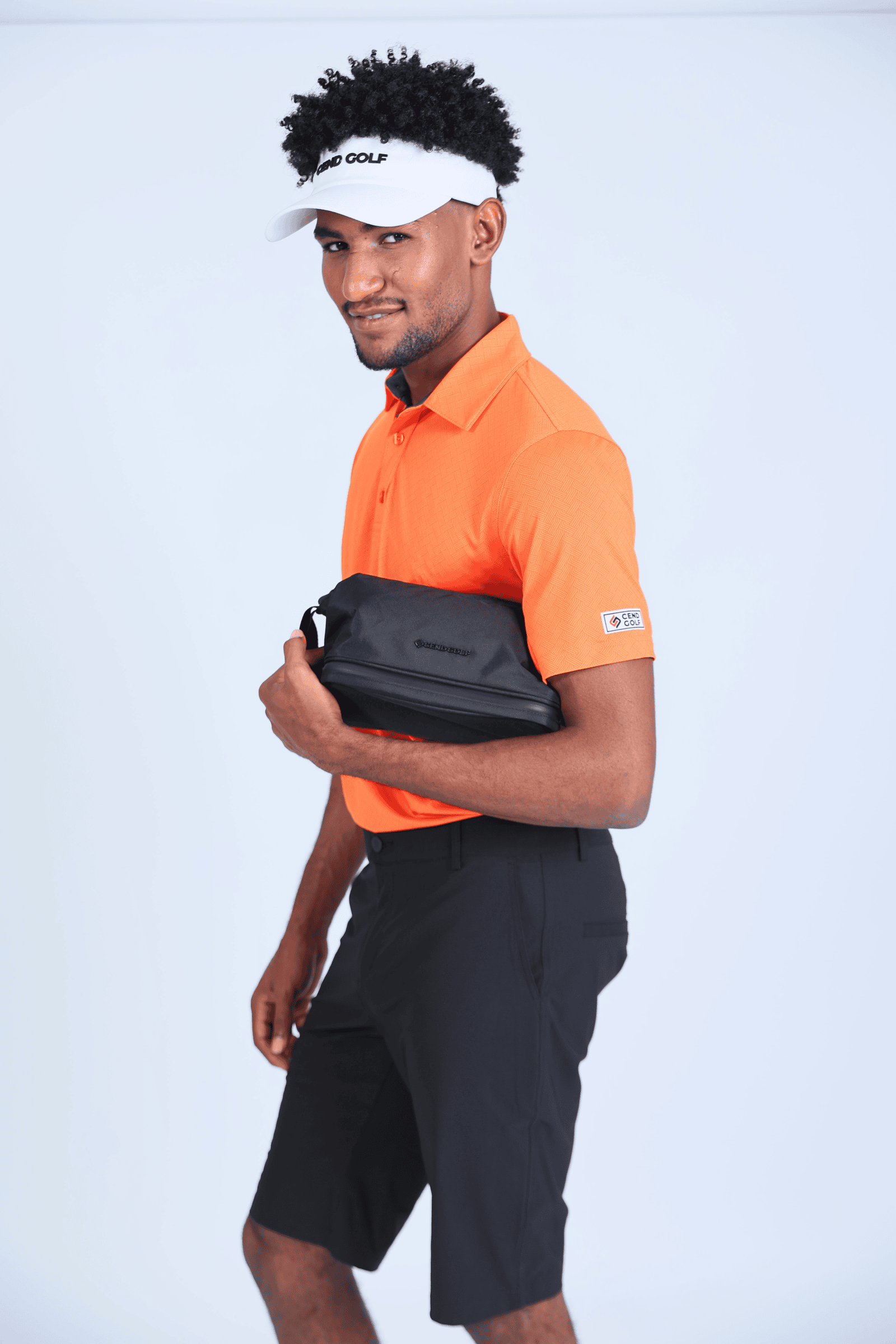 CEND Golf Men T-Shirt (Legacy Orange) CGM-119