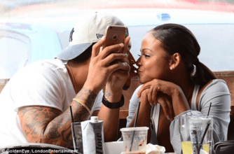 Christina Milian steps out with her new man