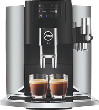 Beste koffiemachine 2022; De Állerbeste espressomachines 14 Beste volautomatische koffiemachine - Jura E8 Chroom