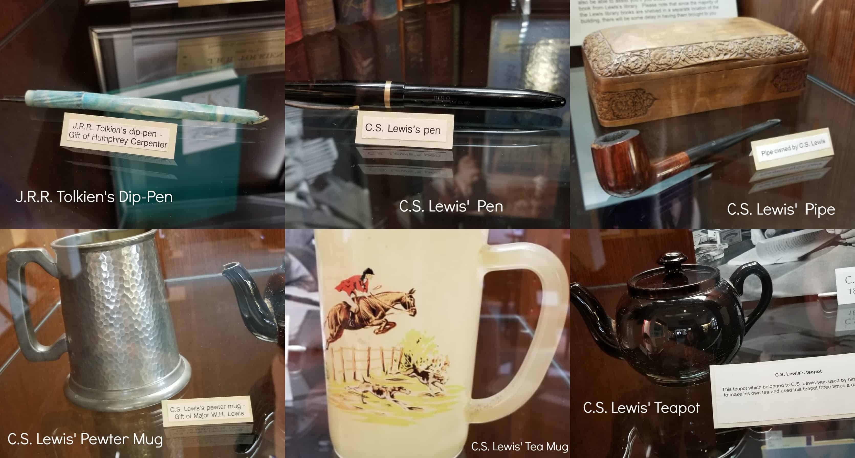 CS Lewis History Personal Items