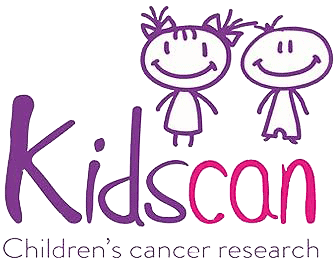 Kidscan cancer research logo