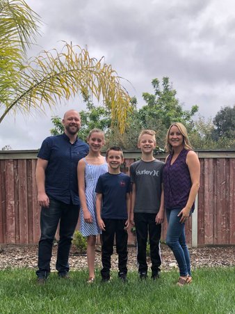 Brent Drummond and family