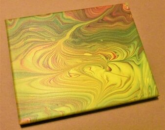 Day 15 Acrylic Pouring Color Theory Series