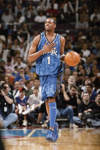 Tracy McGrady of the Toronto Raptors dunks against the Orlando Magic  News Photo - Getty Images