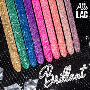 kolekcja lakierów hybrydowych allelac brillant