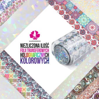 folia holograficzna do paznokci