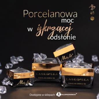 żel budujący porcelain sparkle gel