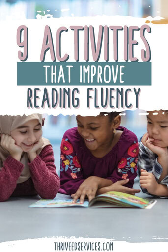 9 activities that improve reading fluency
