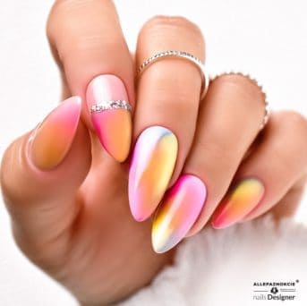 manicure kombinowany