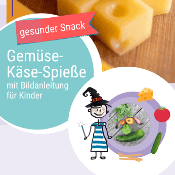 Rezept Gemüse-Käse-Spieße