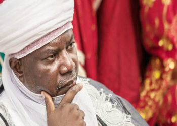 The Emir of Argungu, an ancient town in Kebbi State