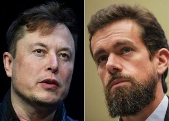 Elon Musk  and Jack Dorsey