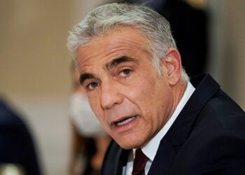 Prime Minister and Foreign Minister Yair Lapid