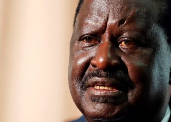 Opposition leader Raila Odinga