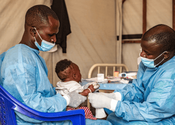 A local epidemiologist said women and children were the most seriously affected by the disease. Photograph: Xinhua/Rex/Shutterstock