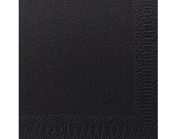 33cm 2 Ply Napkins BLACK (x2000)