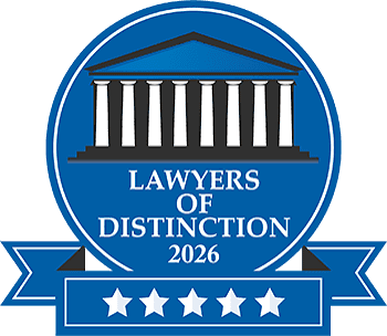 Lawyers of Distinction 2026 badge - Jordana N. Better