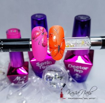 matowe paznokcie hybrydowe