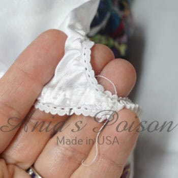 SECONDS LOT 10 Pieces WOMEN'S Sissy Satin Foil shiny Panties sz L - Image 6