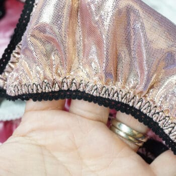 SECONDS LOT 10 Pieces WOMEN'S Sissy Satin Foil shiny Panties sz S/M - Image 2