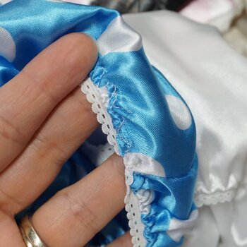 SECONDS LOT 5 Pieces MEN'S Sissy Satin Foil shiny Panties sz L/XL - Image 2