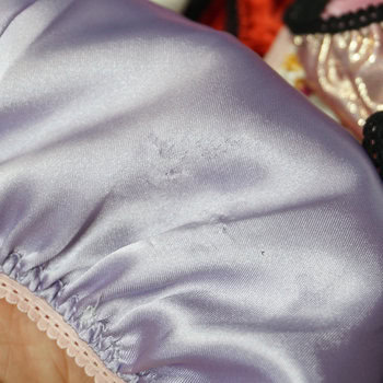 SECONDS LOT 10 Pieces WOMEN'S Sissy Satin Foil shiny Panties sz M/L - Image 3