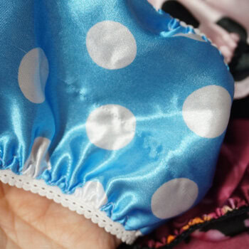 SECONDS LOT 5 Pieces MEN'S Sissy Satin Foil shiny Panties sz M/L - Image 2