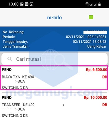 Biaya BCA Ke Bank Neo