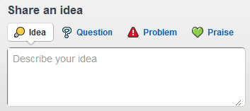 share an idea