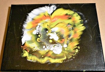 Day 14 Acrylic Pouring Color Theory Series