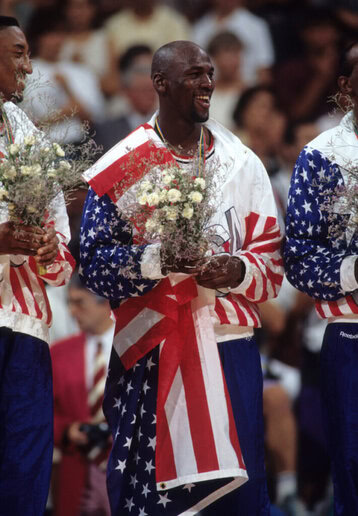 1984 Olympics Michael Jordan USA Jersey MJ Gold Medal Retro