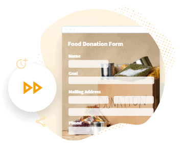 food donation form template