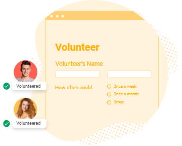 sample volunteer recruitment form