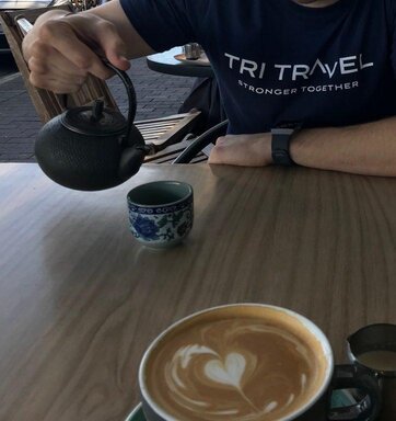 New Zealand 2: Taupo, Ironman checkin and opening ceremony 5 Taupo coffee & tea