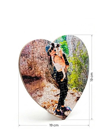 Rompecabezas Personalizado Corazón de 75 Piezas
