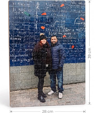 Rompecabezas Personalizado Doble Carta de 300 piezas